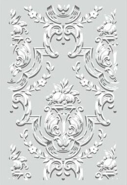 Stencil "Barocco" a doppia battuta GRG.Z03 60x90cm