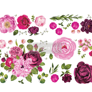 Decor Transfer "Lush Floral1" VP.644215 122x89 cm