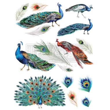 Decor Transfer "Peacock dreams" VP.645090 61 x 84 cm