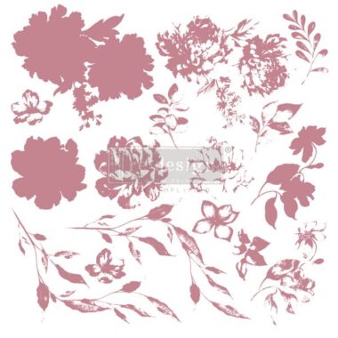 Timbro Decorativo "Sweet Blossoms" VP.649425 30,5x30,5 cm