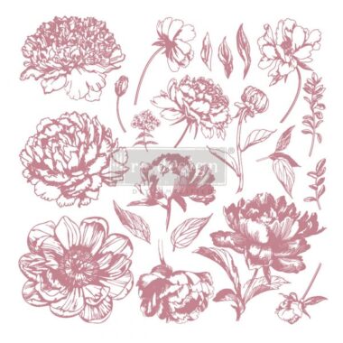 Timbro Decorativo "Linear Floral" VP.649159