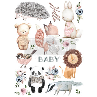 Decor Transfer "Hello Baby" VP.642990  56x 76,2 cm