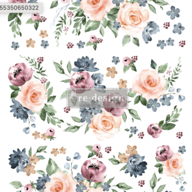 Decor Transfer  "Watercolor Bloom" VP.650322 61x89 cm