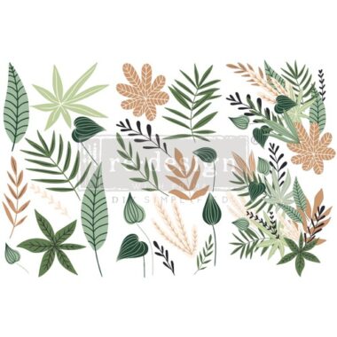 Decor Transfer "Grenery House" art 655983 3 fogli da 15x30 cm