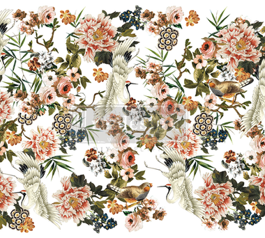 Transfer Re-design "Elegance Flower" VP.647667 122x89cm 3 fogli