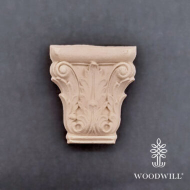 Fregio WOODWILL "Decorative Column Pillar" VP.802435 Set 2Pz 6.5x7 cm Flessibile