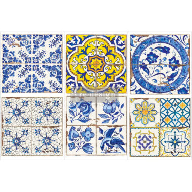 Decor Transfer "Casa Tiles" VP.656751 3 fogli da 15x30 cm