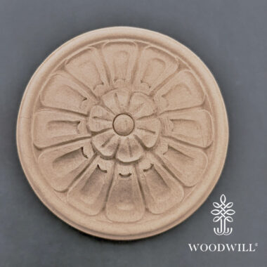 Fregio Woodwill "Flower Rosette" VP.801706 diametro cm 12