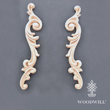 Fregio Woodwill "Carved Decorative" VP.802847 Set 2 Pz