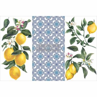 Transfer Re-design Lemon Tree VP.656720 3 fogli da 15x30 cm