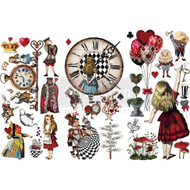 Transfer Re-design Enchanted Fantasy VP.672485ed  61x89 cm in 3 fogli