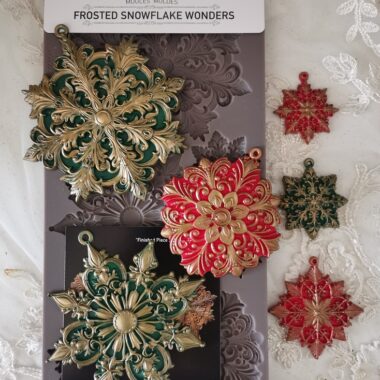 Stampo al silicone Re-Design Frosted Snowflakes Wonders VP.677404