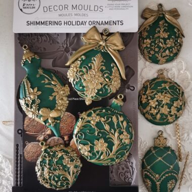 Stampo al silicone Re-Design Shimmering Holiday Ornaments VP.677664